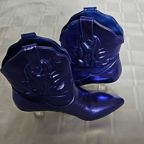 Katy Perry's The Annie-O Bootie Western Purple Size 7.5M - Picture 11 of 16